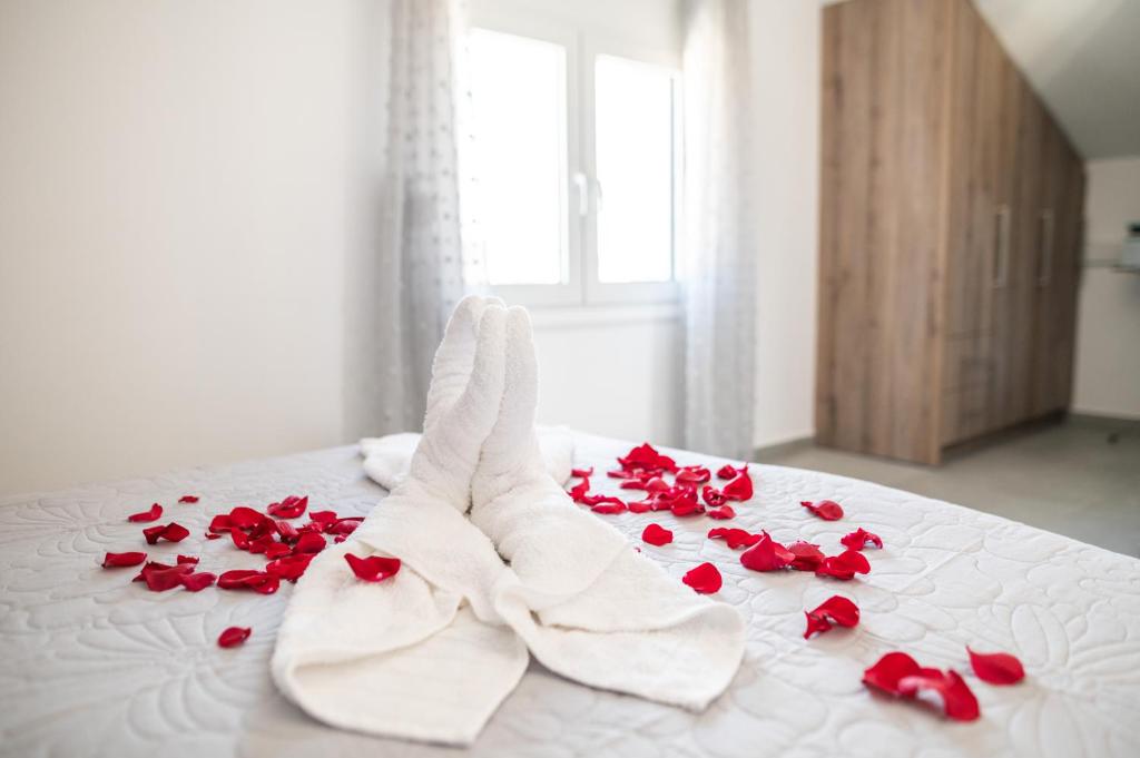 Bedroom prepared for arrival