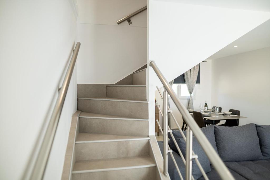 Interior staircase
